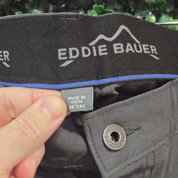 Eddie Bauer Men's Charcoal Chinos - Picture 3 of 3